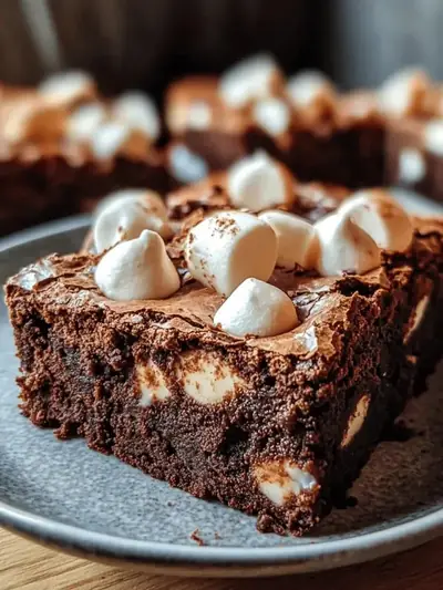 Hot Chocolate Brownie