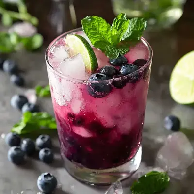 Blueberry Mocktail