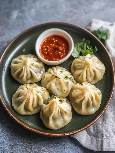 Malai Paneer Momos