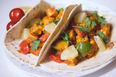 Tandoori Paneer Tacos
