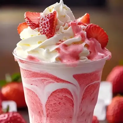 Strawberry Frappe