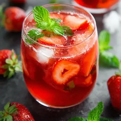 Strawberry Ice Tea