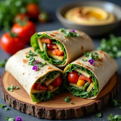 Deluxe Veggie Wrap
