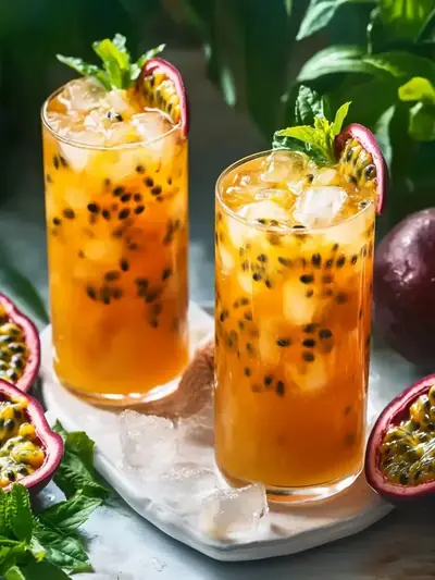 Passion Fruit Ice Tea